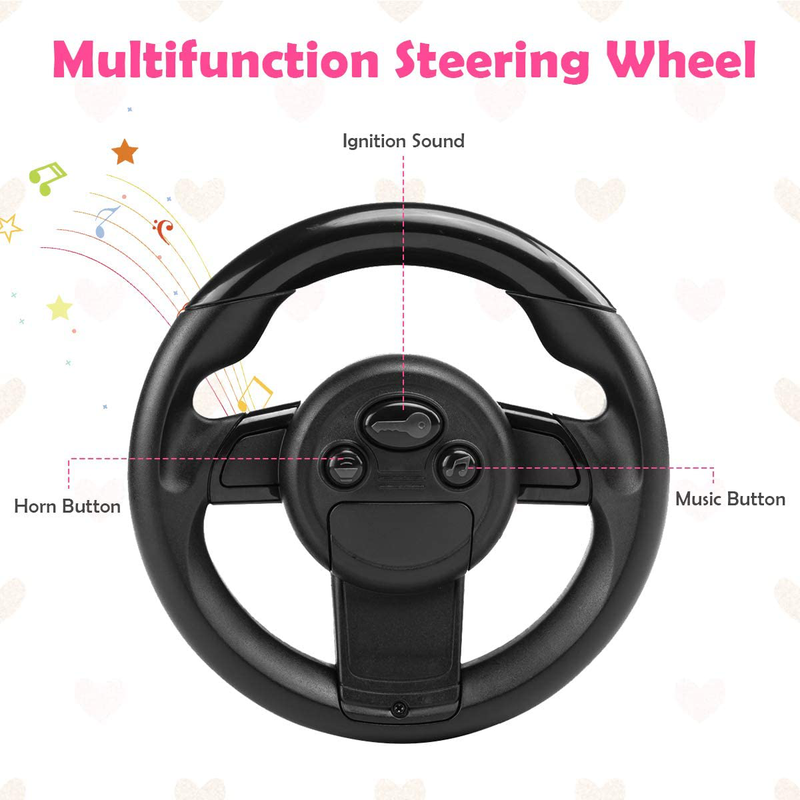 Load image into Gallery viewer, Carrito de Empuje para Niños con Bocina y Almacenamiento Musical
