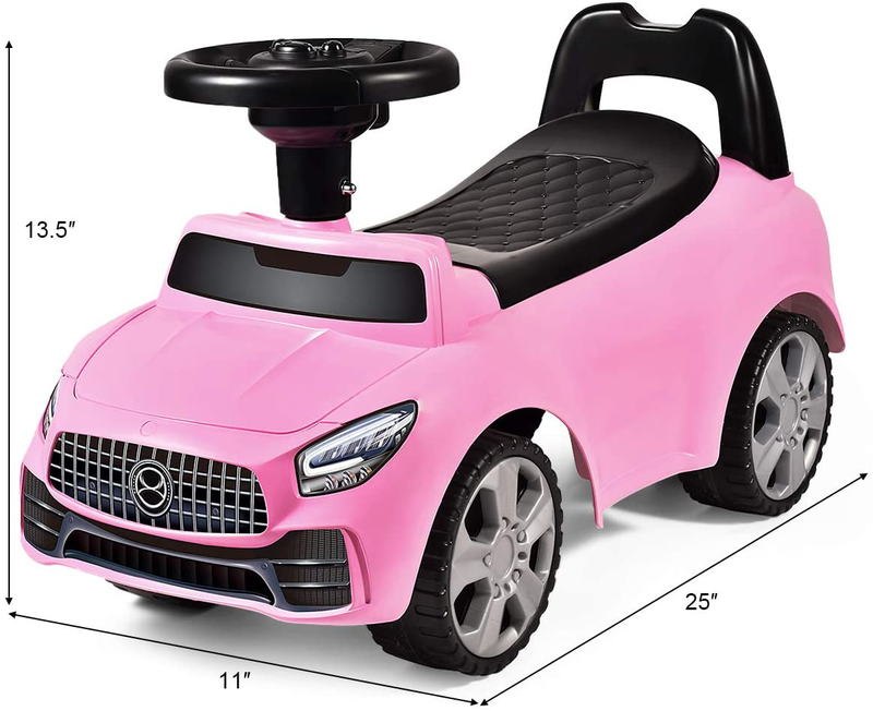 Load image into Gallery viewer, Carrito de Empuje para Niños con Bocina y Almacenamiento Musical
