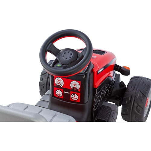 Case IH Lil' Tractor and Trailer: 6V Battery-Powered Ride-On for Kids