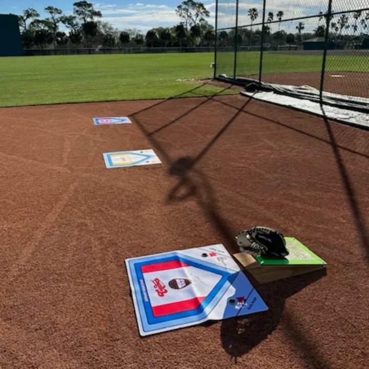 Load image into Gallery viewer, Catcher's Resistance Training (CRT) Belt + Catcher's Zone Mat Bundle
