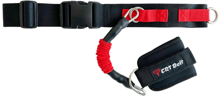 Load image into Gallery viewer, Catcher's Resistance Training (CRT) Belt + Catcher's Zone Mat Bundle
