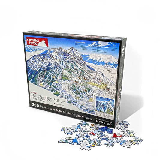 Crested Butte Ski Resort Jigsaw Puzzle – 500 Pieces