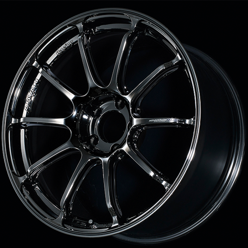 Advan RSIII 19x8.5 / +45 Offset / 5x108 / 63.34mm Bore / Black Chrome YA39H45RSBK