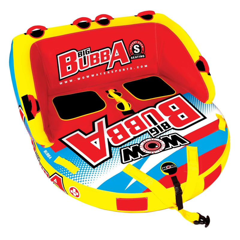 Load image into Gallery viewer, WOW Watersports Big Bubba Hi Vis 2 Person Towable Water Tube For Pool and Lake
