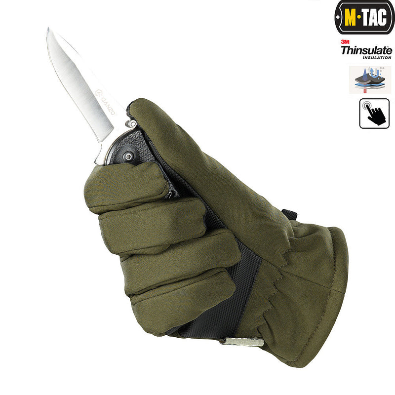 Load image into Gallery viewer, M-Tac Soft Shell Thinsulate Gloves
