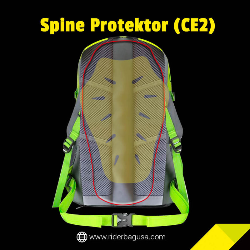 Load image into Gallery viewer, Universal Ce Level 2 Spine Protector Motorcycle Back Protector
