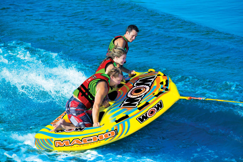 Load image into Gallery viewer, WOW Watersports Macho 2 Person Towable Water Tube For Pool and Lake

