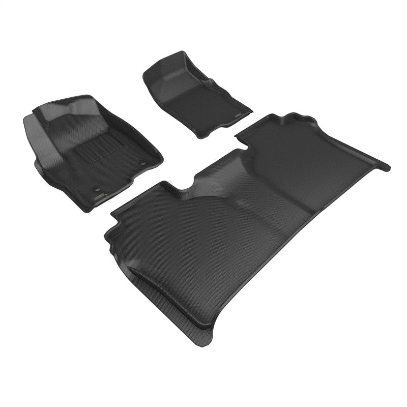 Load image into Gallery viewer, 3D MAXpider 19-24 Chevrolet Silverado Crew Cab Bucket Seats Kagu Black R1 R2 L1CH10001509
