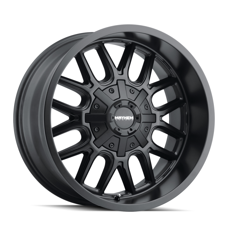 Load image into Gallery viewer, Mayhem 8107 Cogent 22x10 / 6x135 BP / -27mm Offset / 106mm Hub Matte Black Wheel
