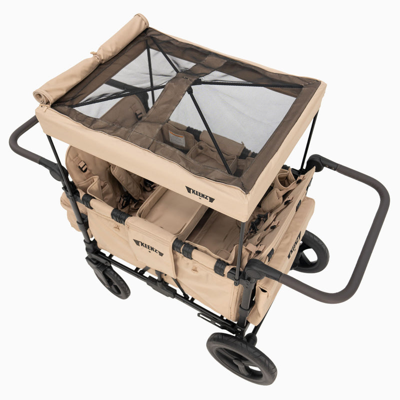 Load image into Gallery viewer, Keenz MOOV 4-Passenger Stroller Wagon – Full-Featured Comfort for Big Adventures
