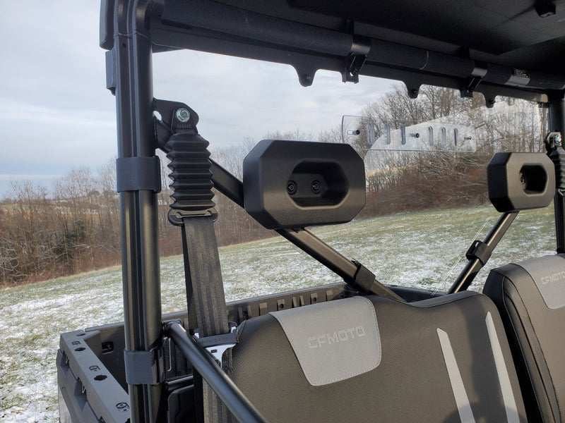 Load image into Gallery viewer, CFMoto UForce 600 - 1 Pc Lexan Back Panel w/Clamp and Vent Options
