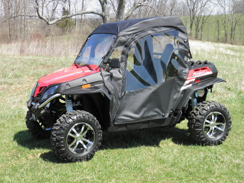 Load image into Gallery viewer, CFMoto ZForce 500/800/1000 - Full Cab Enclosure for Hard Windshield (Full Doors)
