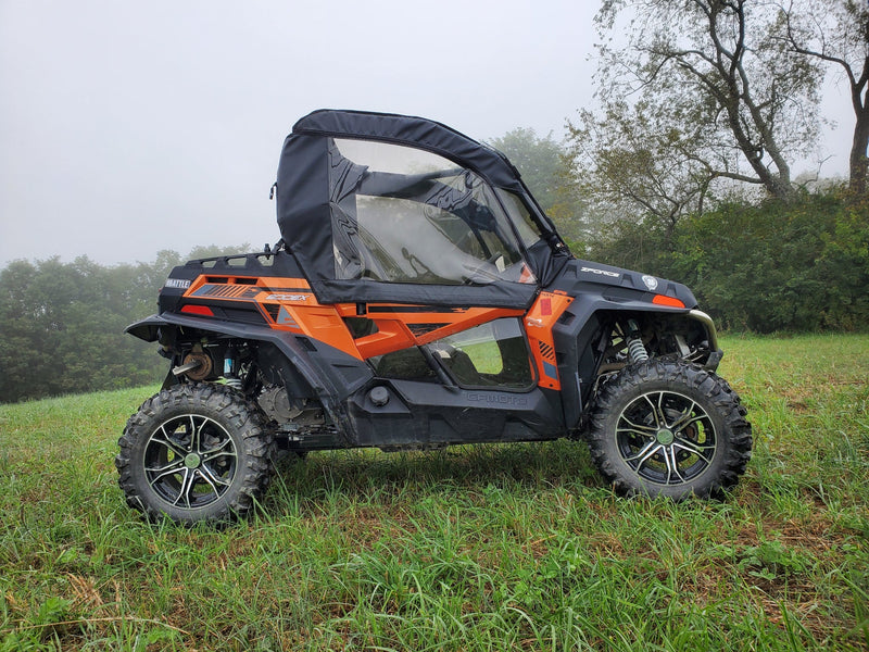 Load image into Gallery viewer, CFMoto ZForce 500/800/1000 - Full Cab Enclosure for Hard Windshield (Half Doors)
