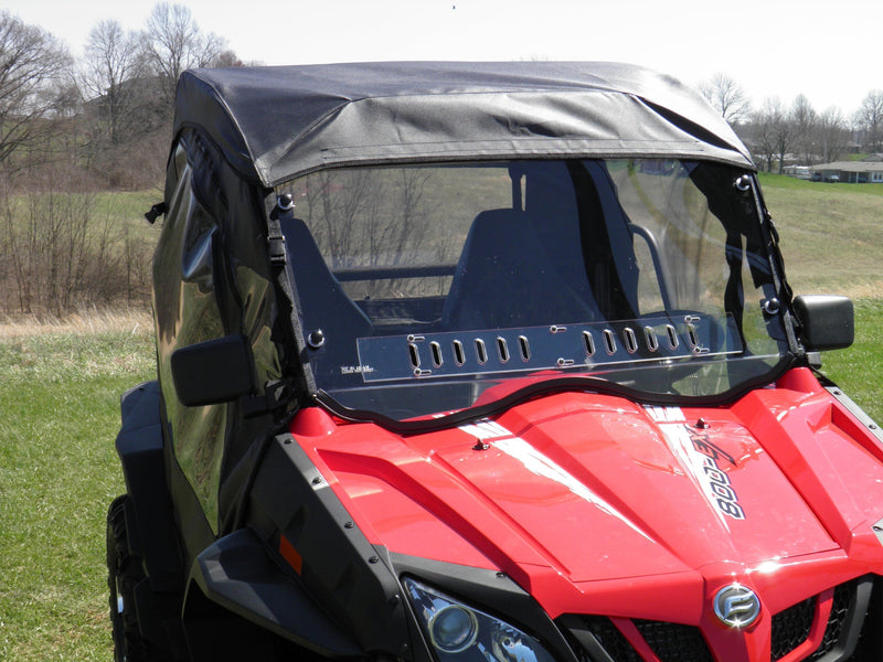 Load image into Gallery viewer, CFMoto ZForce 500/800/1000 - Full Cab Enclosure for Hard Windshield (Half Doors)
