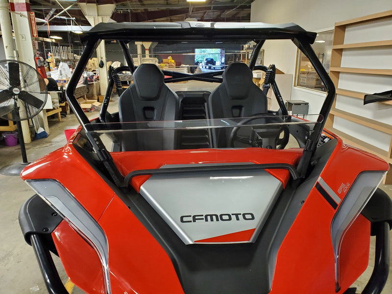 Load image into Gallery viewer, CFMoto ZForce 950 - Half Windshield w/Hard Coat and Tint Options
