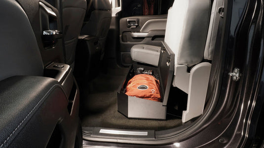 Tuffy Underseat Lockbox 2/3 Length W/ Keyed Lock For Chevrolet Silverado & Gmc Sierra