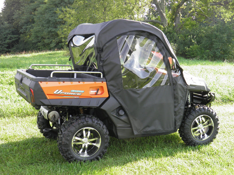 Load image into Gallery viewer, CFMoto UForce 500/800 - Full Cab Enclosure with Vinyl Windshield (Full Doors)

