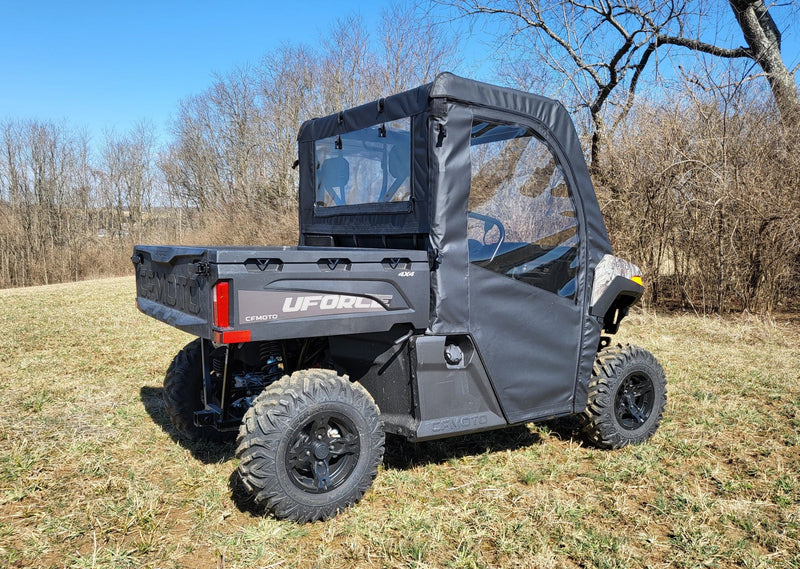 Load image into Gallery viewer, CFMoto UForce 600 - Door/Rear Window Combo w/Color and Zip Window Options
