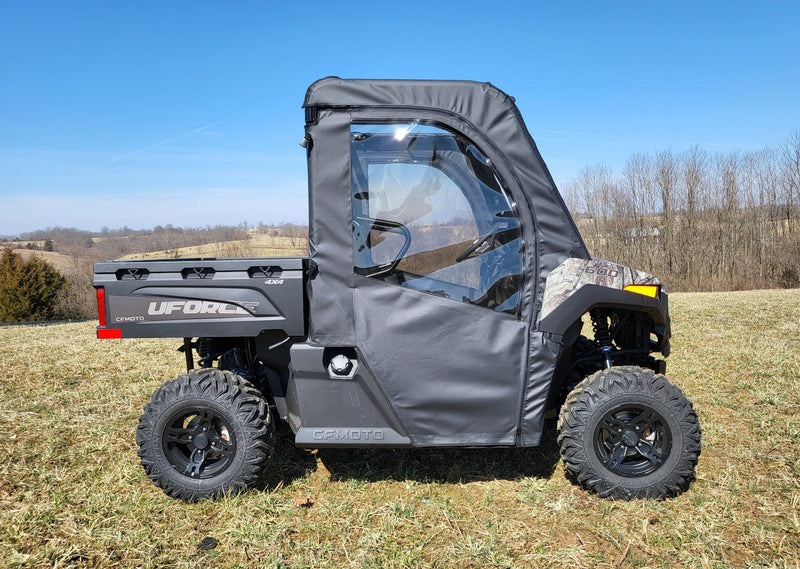 Load image into Gallery viewer, CFMoto UForce 600 - Soft Doors w/Color and Zip Window Options
