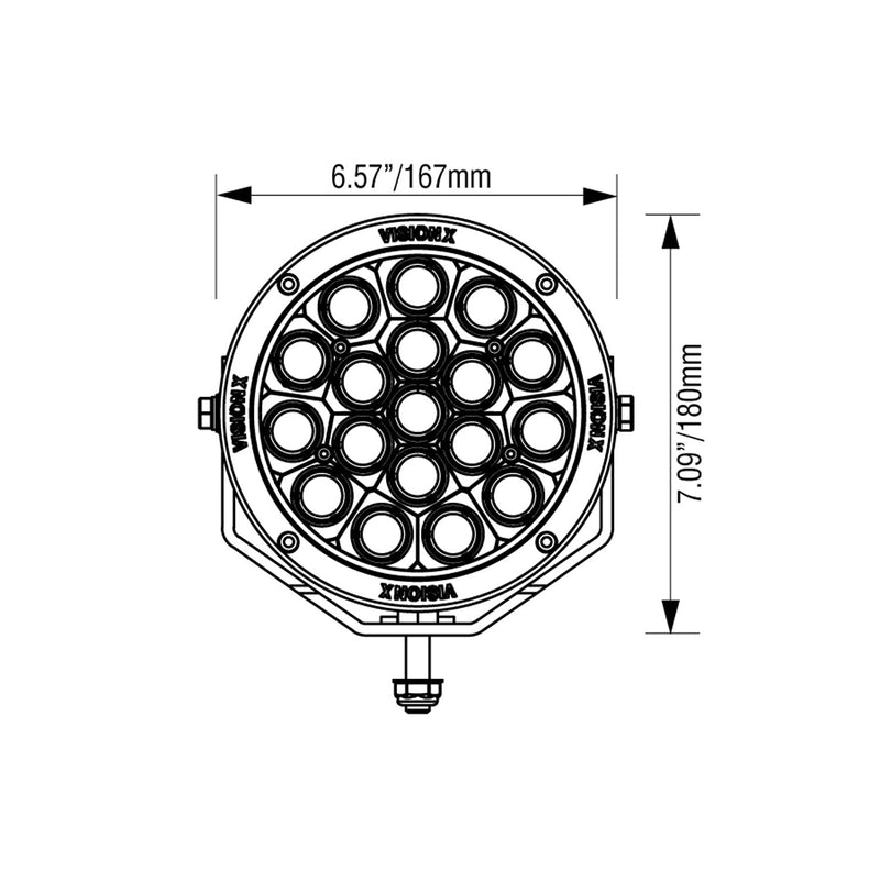 Load image into Gallery viewer, 6.7" CG2 Multi LED Light Cannon Kit
