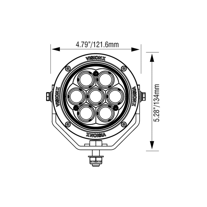 Load image into Gallery viewer, 2019+ Ford Ranger A-Pillar Mounts with 4.7" CG2 Cannons
