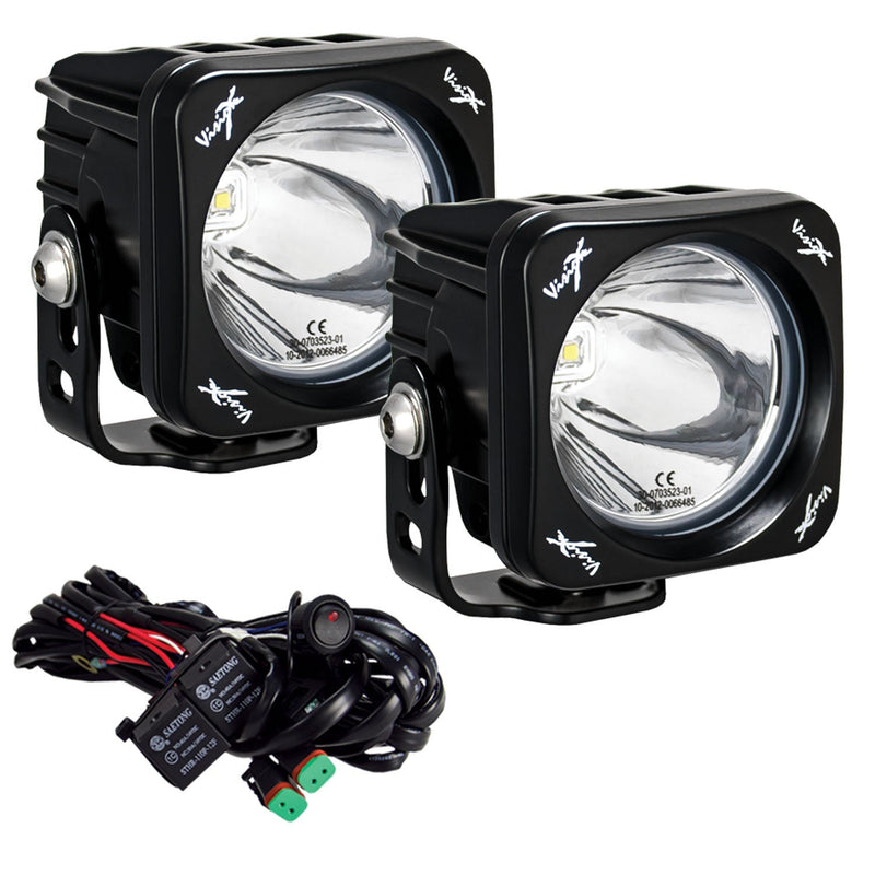Load image into Gallery viewer, 3" Square CG2 Single LED Light Cannon Kit
