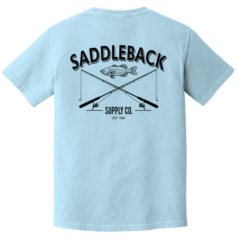 Load image into Gallery viewer, Out Fishin' Pigment Tee
