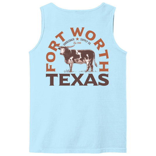 Texas Longhorn Pigment Tank Top