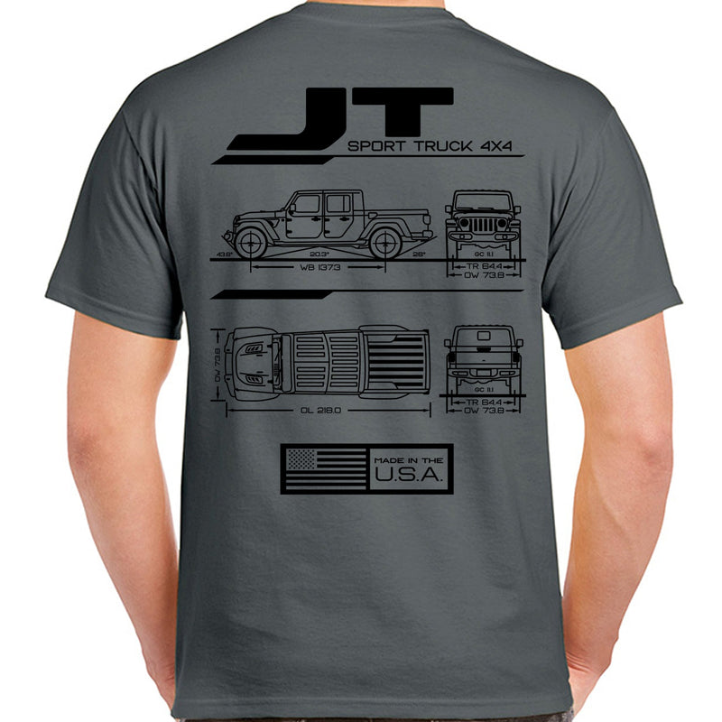 Load image into Gallery viewer, JT Blueprint T-Shirt
