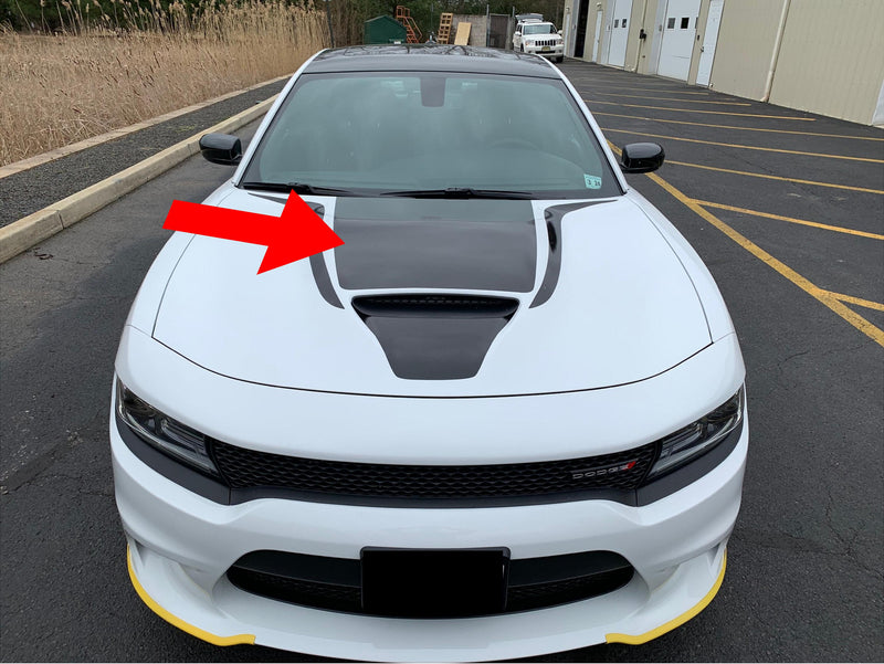 Load image into Gallery viewer, Hood Decal Cover for 2015-2021 Dodge Charger

