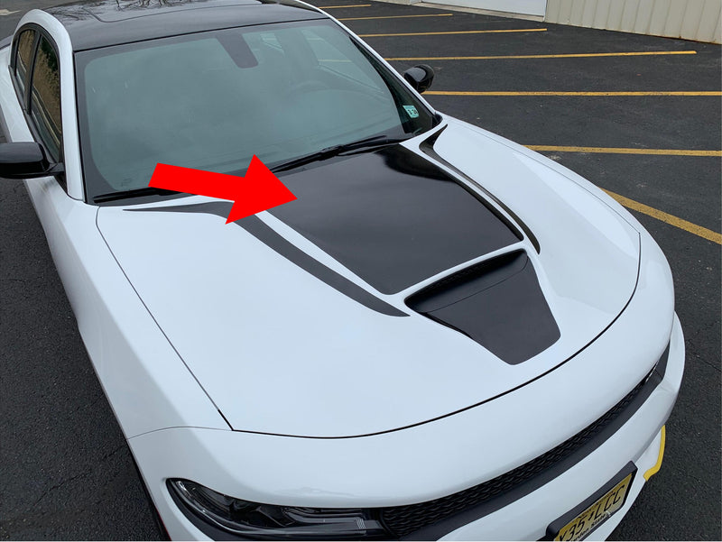 Load image into Gallery viewer, Hood Decal Cover for 2015-2021 Dodge Charger
