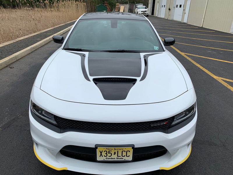Load image into Gallery viewer, Hood Spears and Front Small Hood Decal Cover for 2015-2021 Dodge Charger
