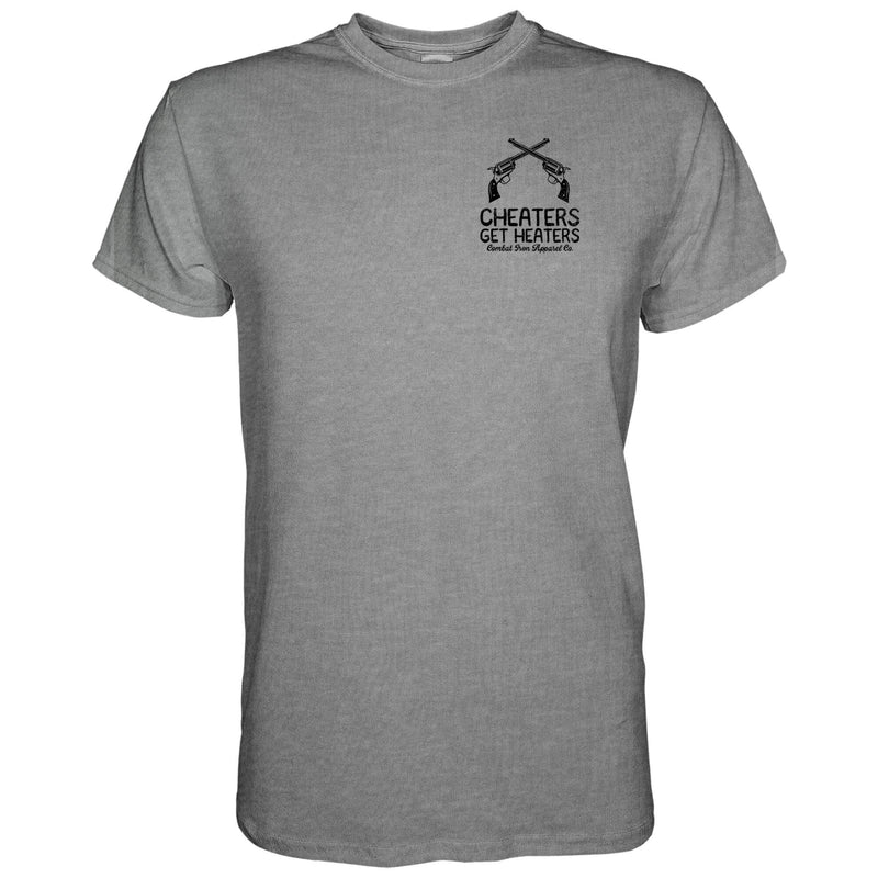 Load image into Gallery viewer, Cheaters Get Heaters Cowboy Edition Men&#39;s T-Shirt
