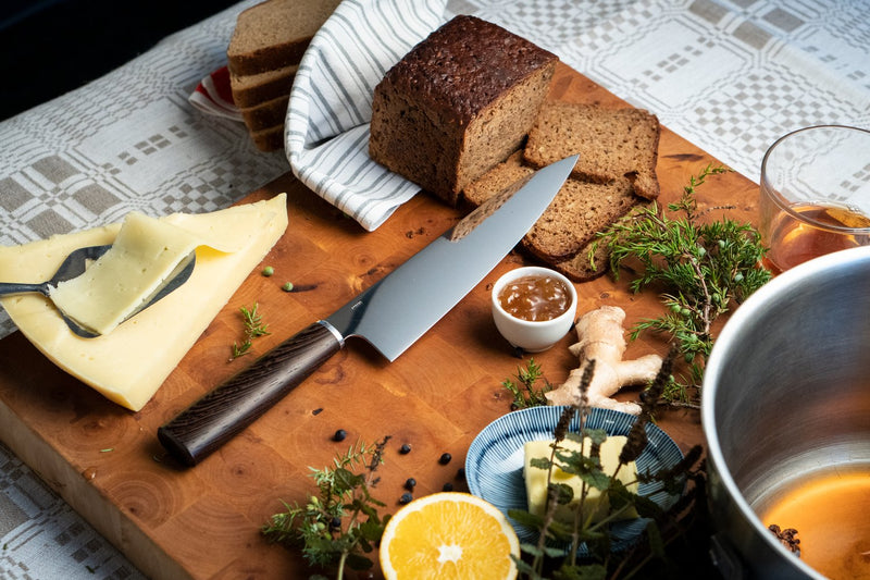 Load image into Gallery viewer, A&amp;C Chef Knife - Wenge
