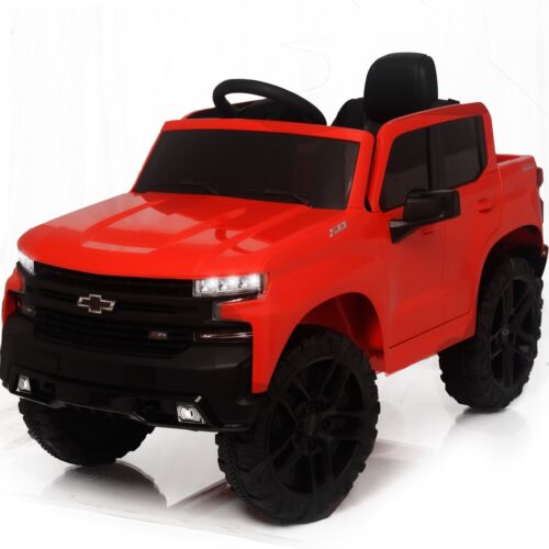 Chevrolet 12V R/C Truck with Suspension Wheels - Available in Multiple Colors