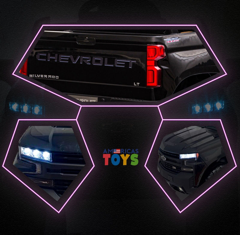 Load image into Gallery viewer, Chevrolet 12V R/C Truck with Suspension Wheels - Available in Multiple Colors
