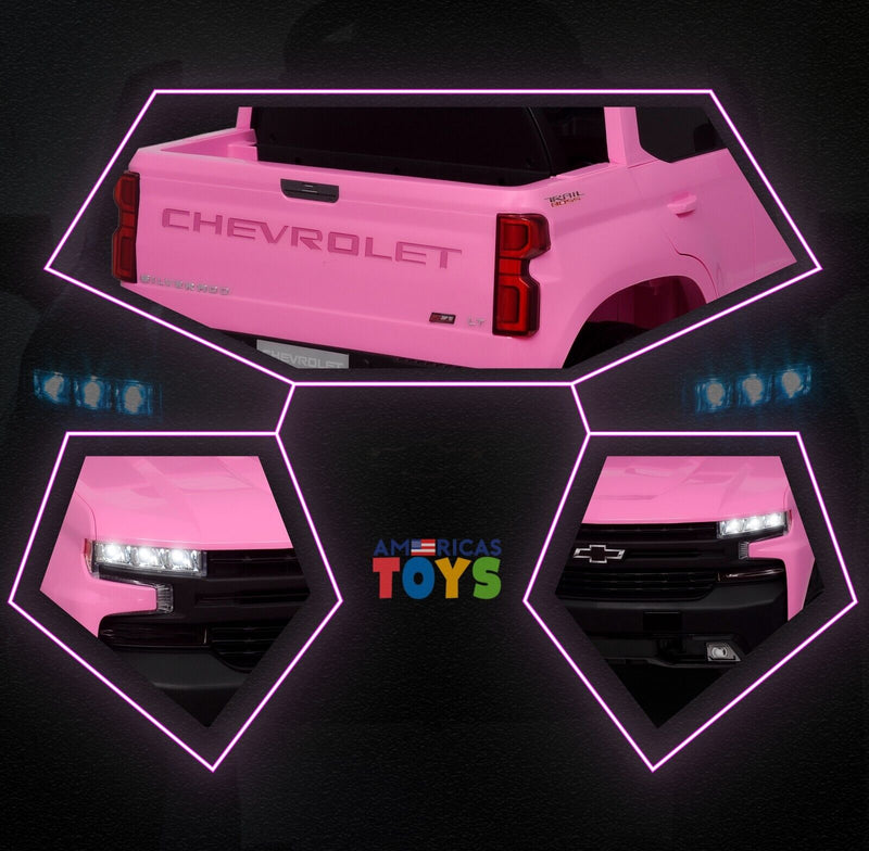 Load image into Gallery viewer, Chevrolet 12V R/C Truck with Suspension Wheels - Available in Multiple Colors
