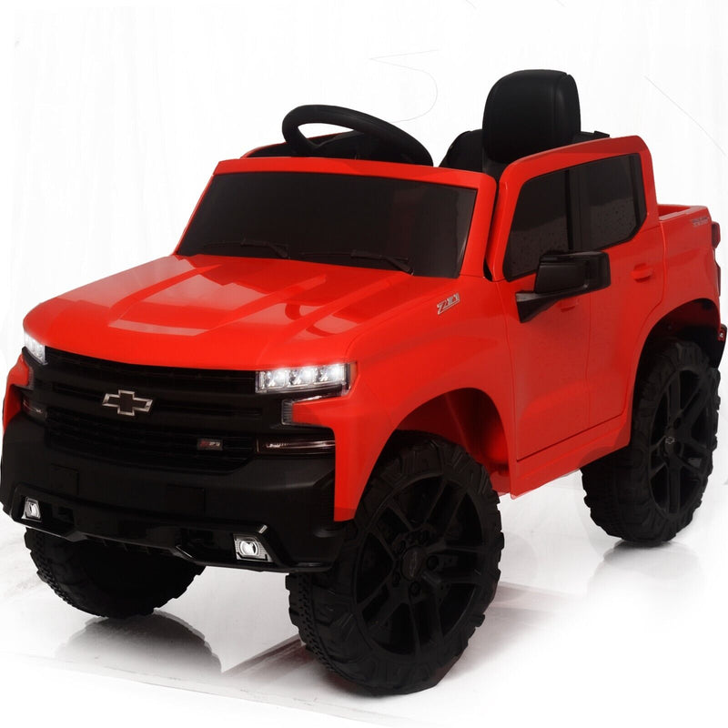 Load image into Gallery viewer, Chevrolet 12V R/C Truck with Suspension Wheels - Available in Multiple Colors
