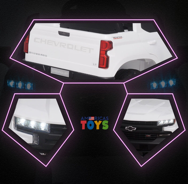 Load image into Gallery viewer, Chevrolet 12V R/C Truck with Suspension Wheels - Available in Multiple Colors
