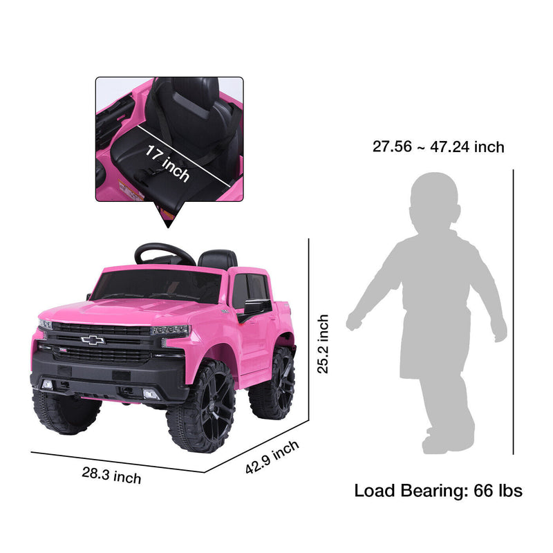 Load image into Gallery viewer, Chevrolet Electric Ride On Car for Kids Ages 3-6 Years - 12 Volt Battery Powered
