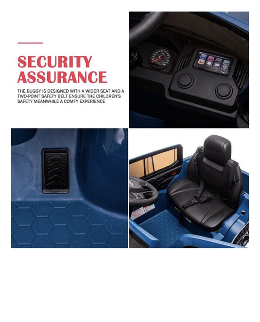 Chevrolet Silverado 12V Electric Ride-On Truck for Kids with 4 Wheels