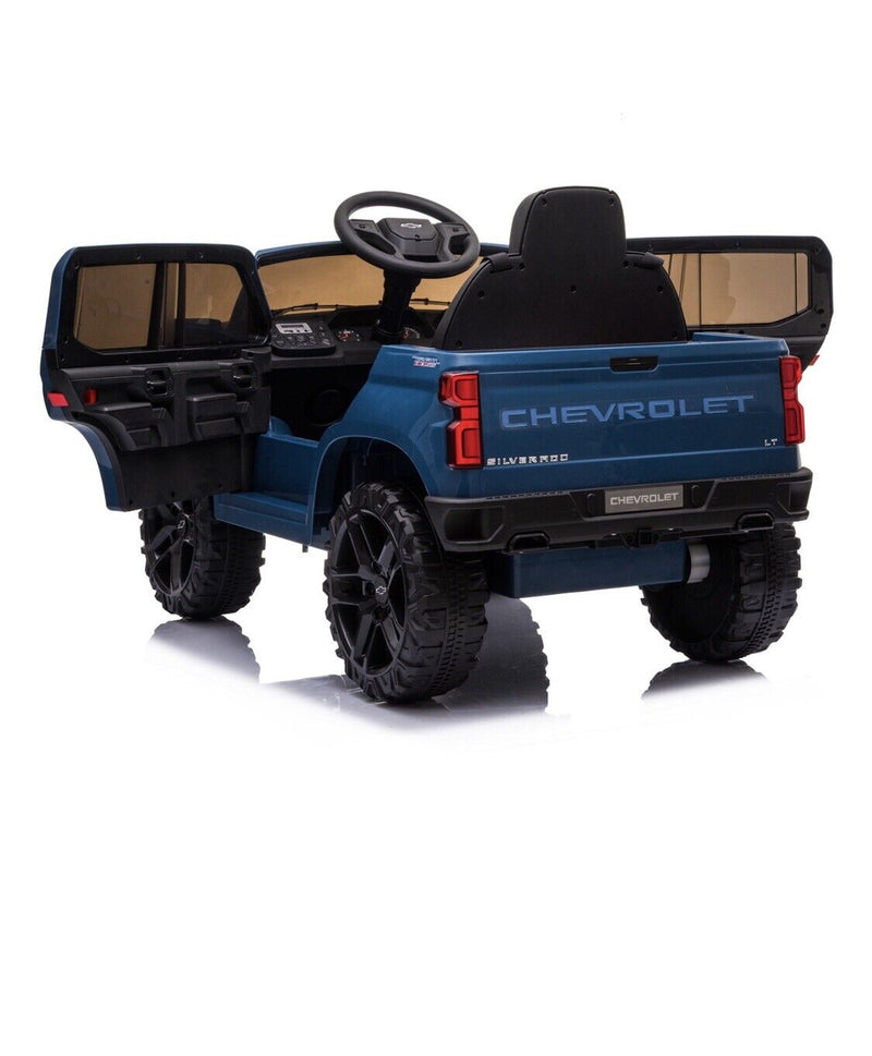 Load image into Gallery viewer, Chevrolet Silverado 12V Electric Ride-On Truck for Kids with 4 Wheels
