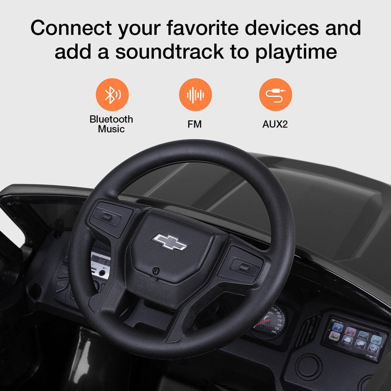 Load image into Gallery viewer, Chevrolet Silverado 12V Kids Electric Ride On Car with Remote Control
