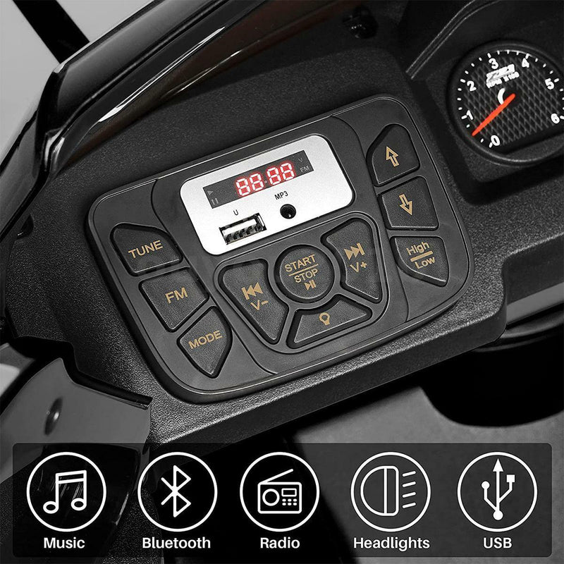 Load image into Gallery viewer, Chevrolet Silverado 12V Kids Ride-On Car with Music, LED Lights, and Remote Control
