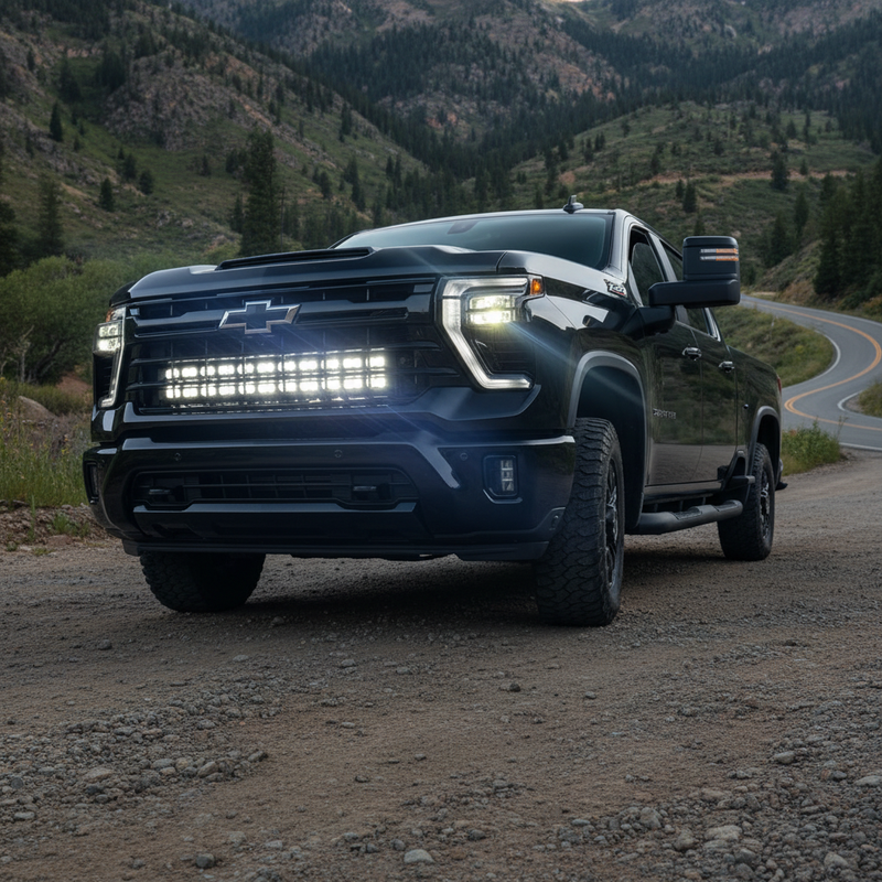 Load image into Gallery viewer, 2020+ Chevrolet Silverado 2500/3500HD Dual 40s Light Bars - PRO
