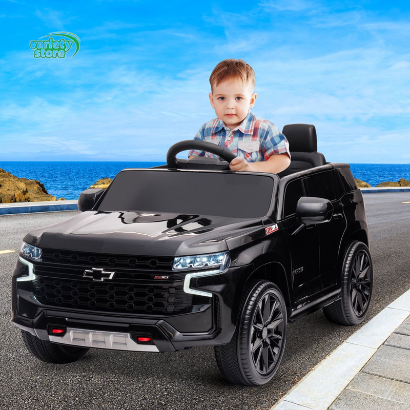 Load image into Gallery viewer, Chevrolet Tahoe 12V Ride on Car for Kids with Remote Control - 4-in-1 Versatile Toy
