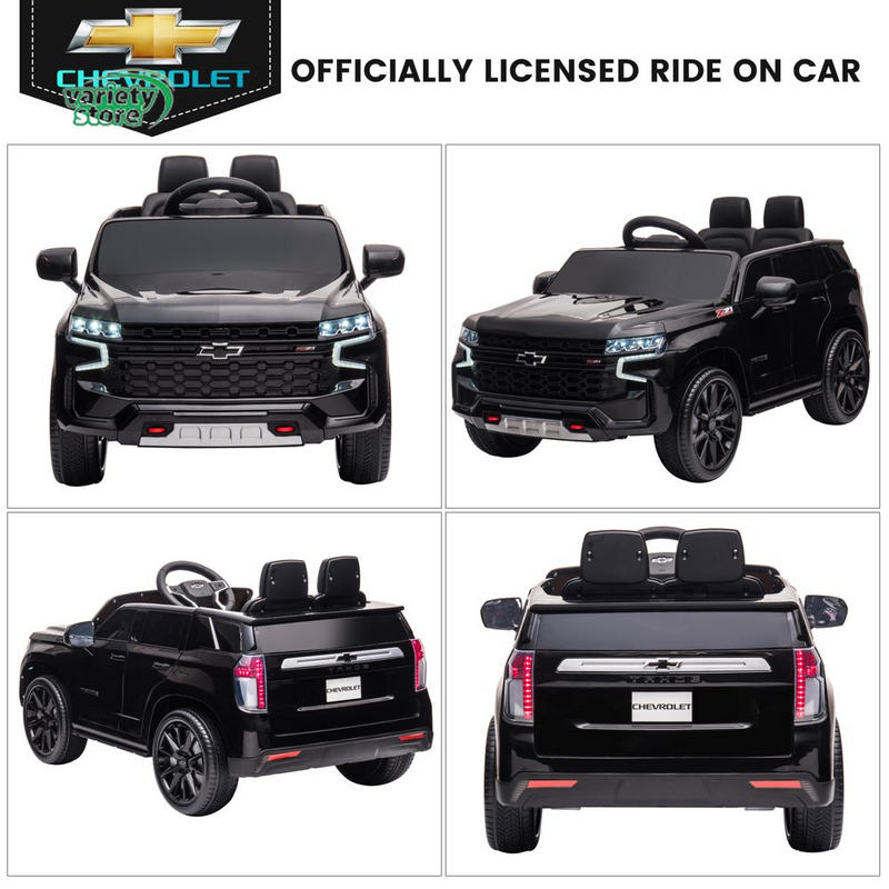 Load image into Gallery viewer, Chevrolet Tahoe 12V Ride on Car for Kids with Remote Control - 4-in-1 Versatile Toy
