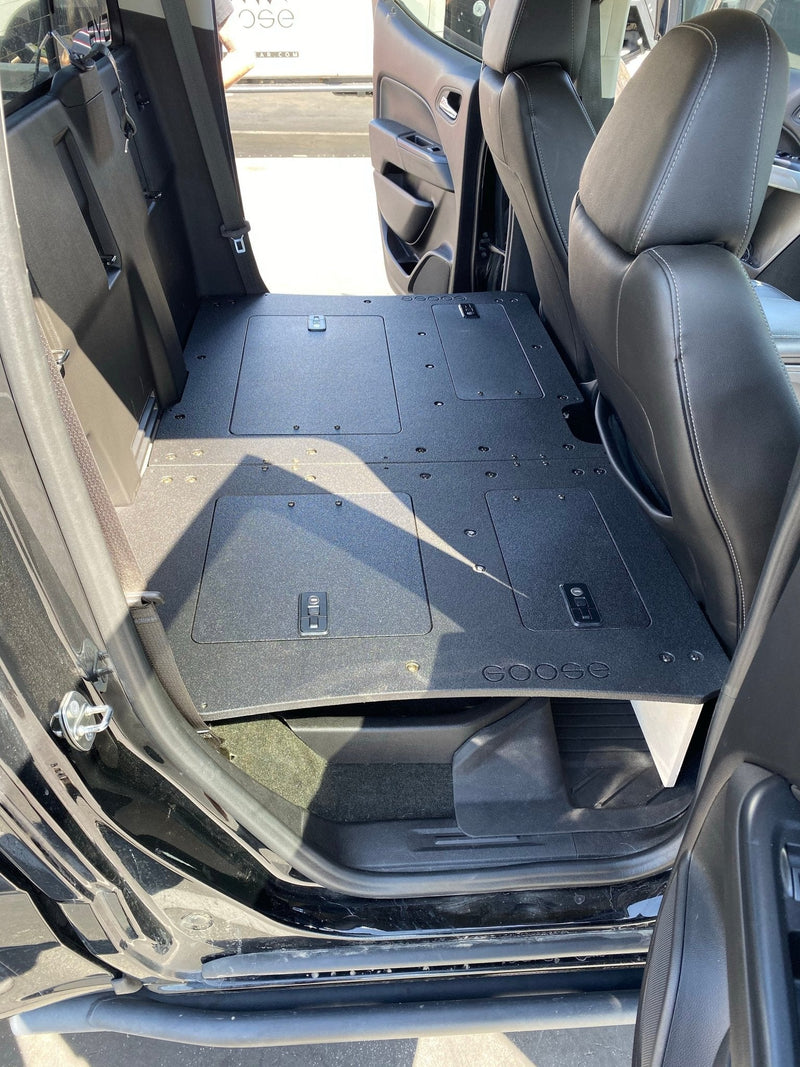 Load image into Gallery viewer, Chevy Colorado 2015-2022 2nd Gen. Crew Cab - Second Row Seat Delete Plate System
