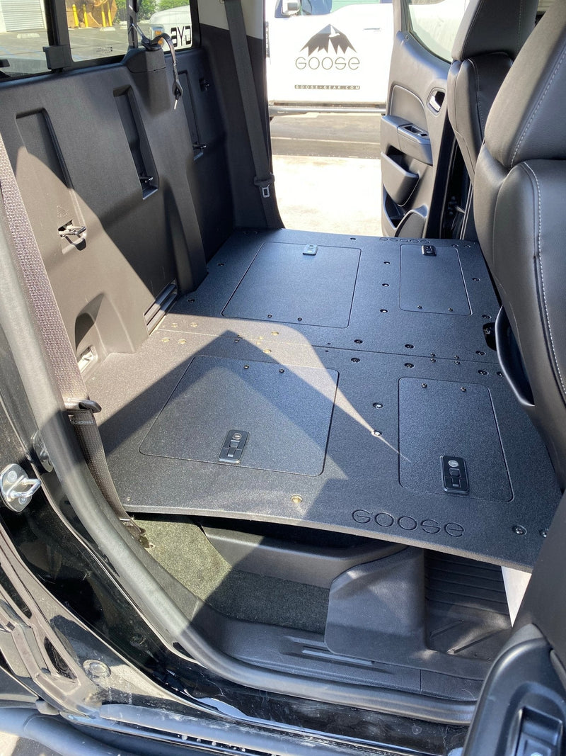 Load image into Gallery viewer, Chevy Colorado 2015-2022 2nd Gen. Crew Cab - Second Row Seat Delete Plate System

