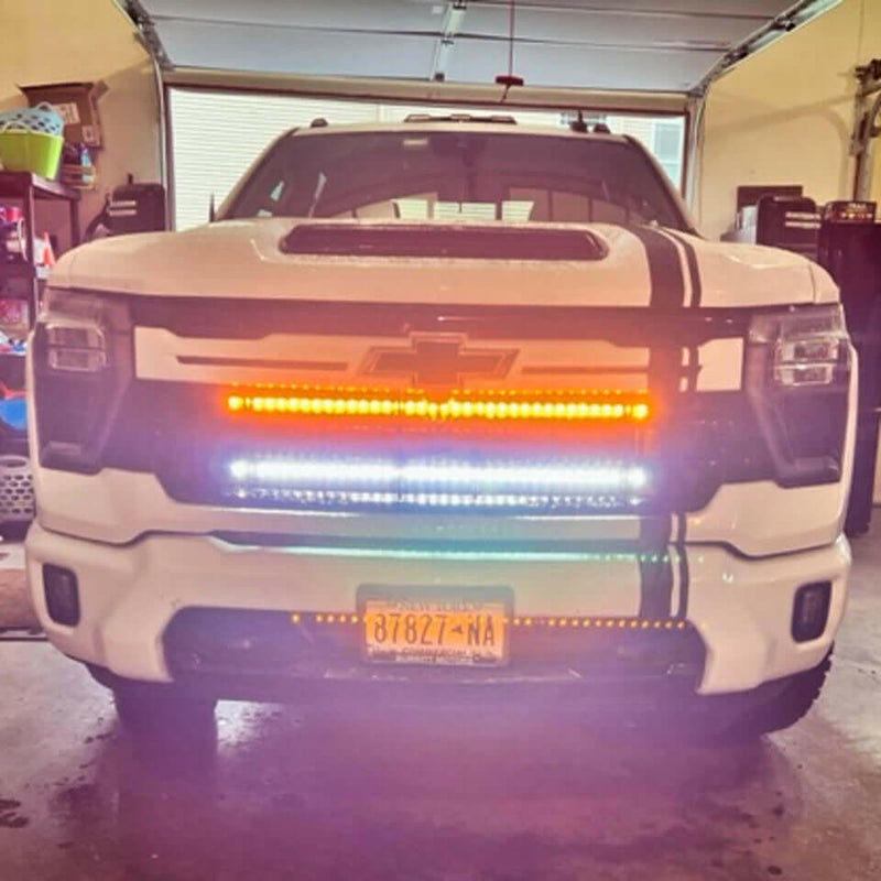 Load image into Gallery viewer, 2020+ Chevrolet Silverado 2500/3500HD Dual 40s Light Bars
